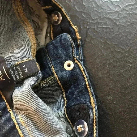 ❤️Silver Jeans  junior Girls Ali Skinny Capri - Picture 4 of 10